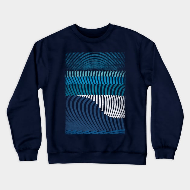 Waves Crewneck Sweatshirt by bulografik